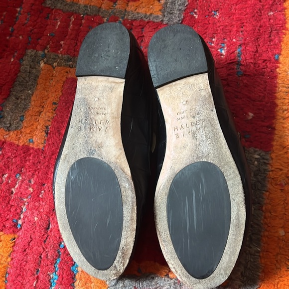 Jamie Haller Black Croc Penny Loafers, size 40 (9/9.5), very good condition - Picture 12 of 14